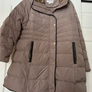Cole Haan Women's Taupe Puffer Jacket